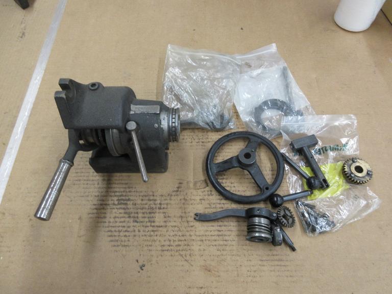 Bridgeport HV-4N 5C Indexer, Vertical or Horizontal Mount with Spare Parts