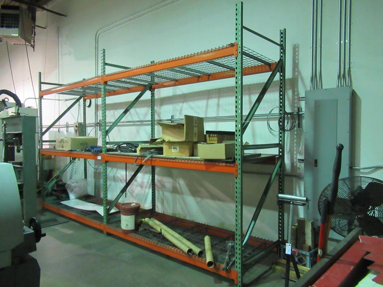 Pallet Racking with Contents