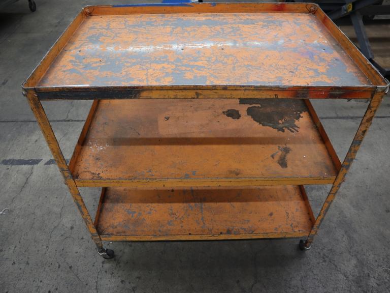 Metal Cart w 3 Shelves