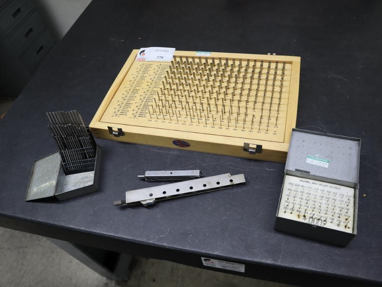 Pin Plug Guage Sets, M1 .061-250", M0 .011-.061" and Others