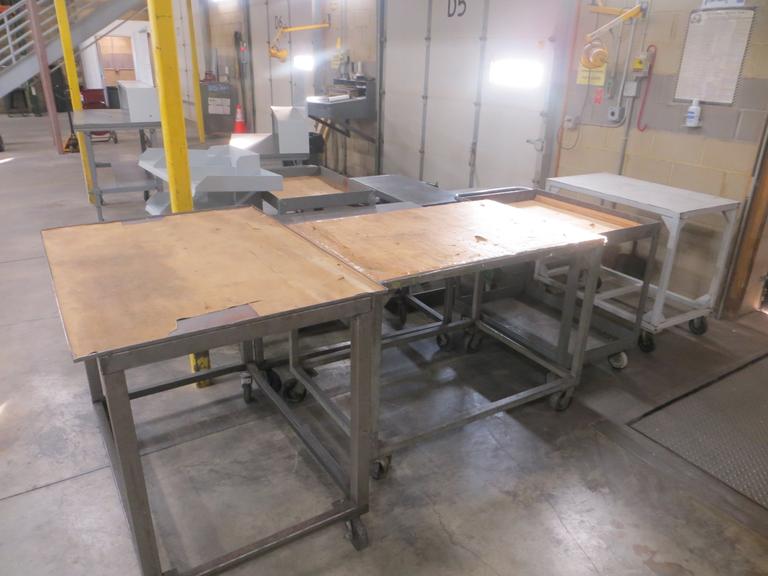 Metal Shop Carts, (11), Assorted Sizes
