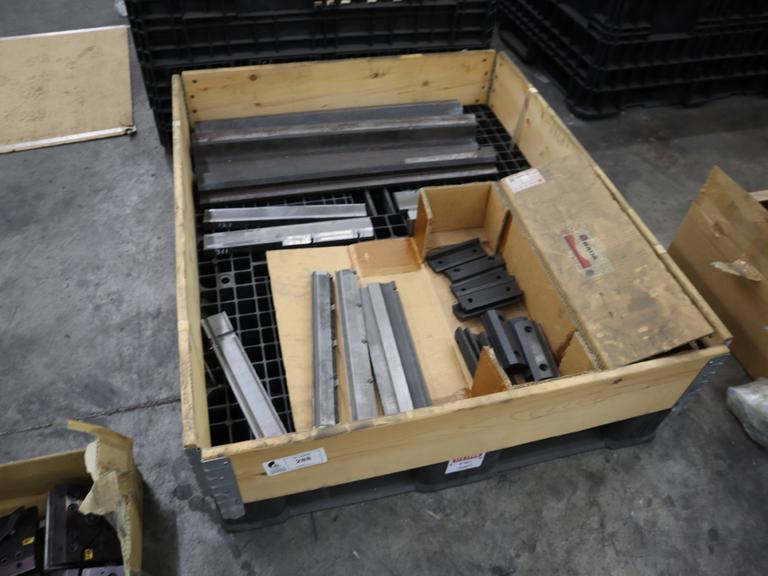 Amada Press Brake and Ram Clamps in Crate