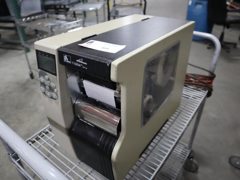 Zebra 110Xi4 Label Printer, 203 dpi, 4" Wide Label Cap