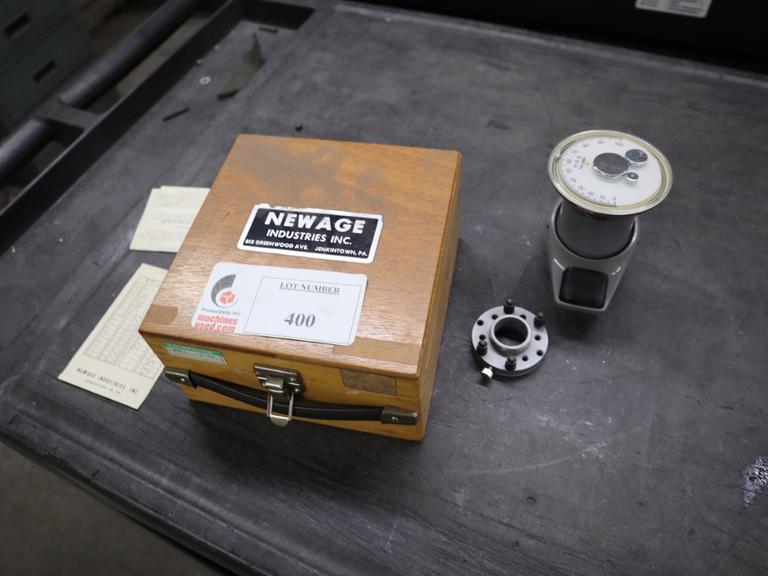 Newage Portable Hardness Tester with Standards in Wood Case