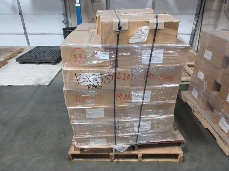 Pallet of 6x25.5x1.5" Lip Wicketed Bags, Approx 33 Cases, 1200 Bags Per Case