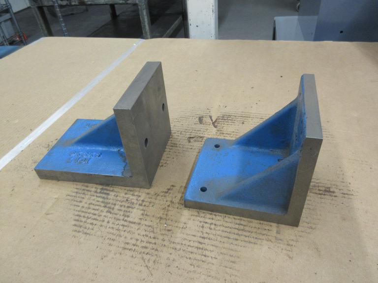 Challenger Cast Iron Angle Plate 6"x8"x6" and Other 6"x6"x6.5"