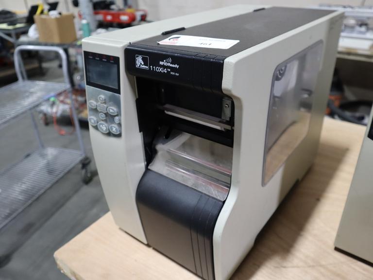 Zebra 110Xi4 Label Printer, 203 dpi, 4" Wide Label Cap