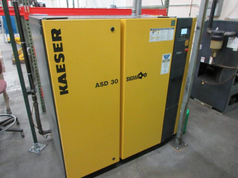 Kaeser ASD-30 Sigma Air Compressor, 30 HP - 2015