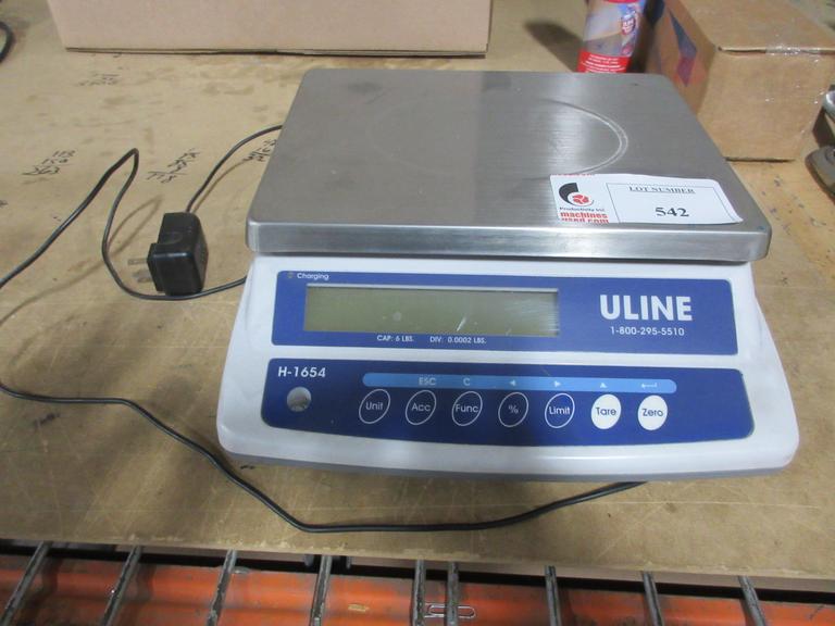 Uline H-1654 Digital Counting Scale 6lb Capacity