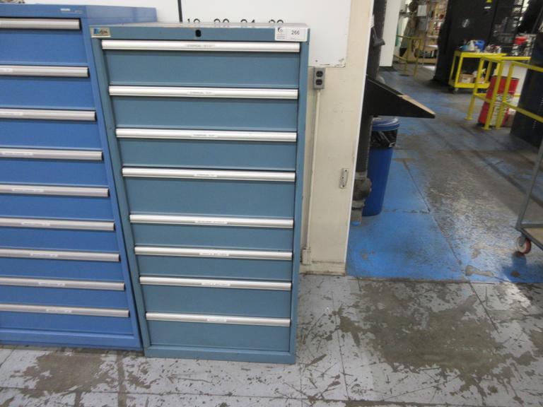 Lista Cabinet with 8 Drawers and Contents Wiedemann C3000 Turret Punch Strippers and Die Holders