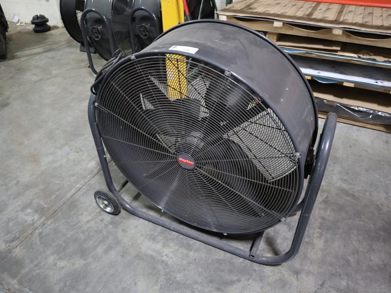 Dayton 36" Shop Fan, Portable on Wheels