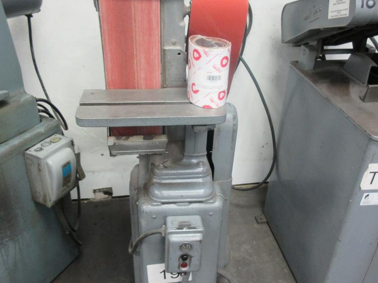 Rockwell 6"x48" Belt Sander on Steel Pedestal