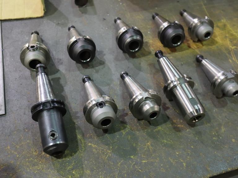 CT40 Taper Tool Holders: (10) End Mill Holders