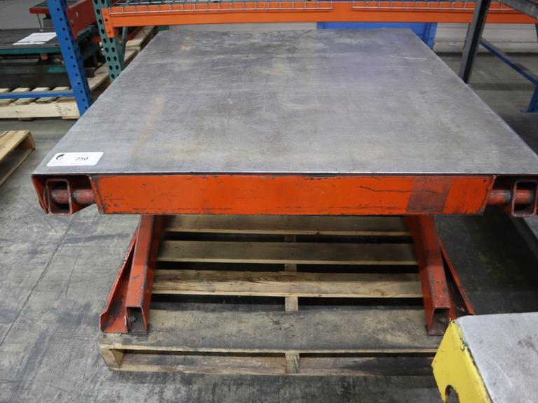 Easy Reach Scissor Table, Adjustable Height, 4,000 Lb Capacity, 40" x 42" Surface