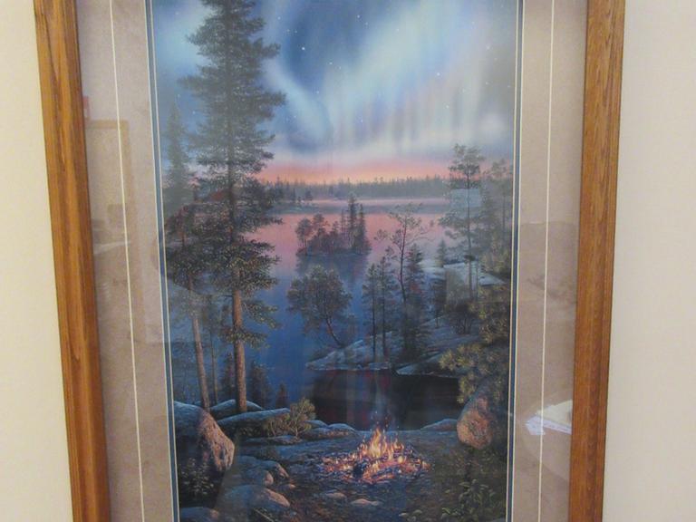 Wall Art, Night Fire by Kim Norlien 25.5"x39"