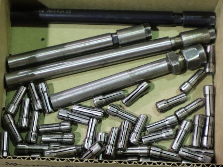 300D Collet Holders, 1/2" Diameter Shank with 300D Collets