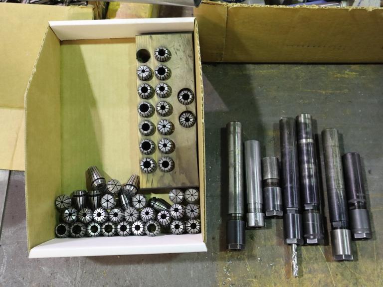 Collet Holders, 1" Diameter Shank with Flex Collets