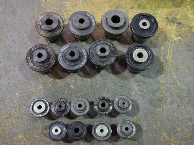 Command Tap Collets:(8) XTC-2, (9) XTC-1 Tap Collets