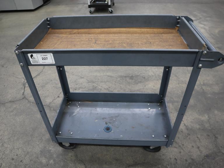 Metal Tool Cart, Lower Shelf