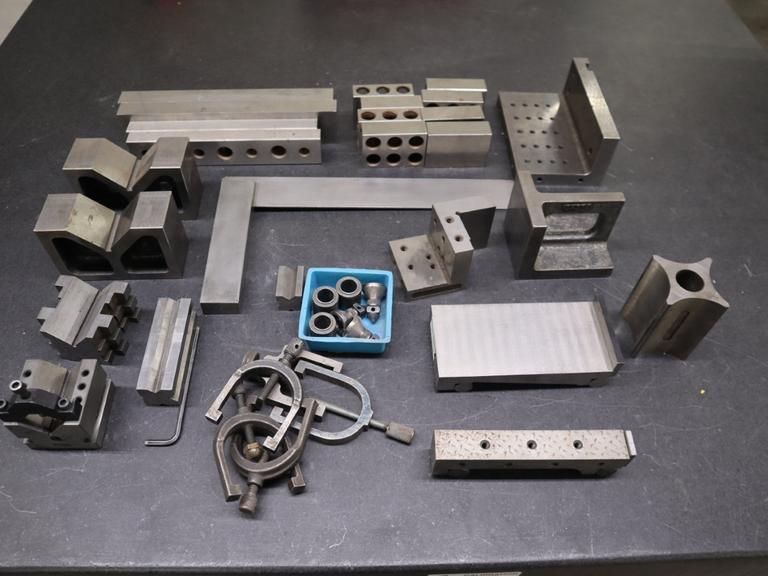 Inspection Work Holding Devices: 1-2-3 Blocks, Vee Blocks, Angle Plates and More