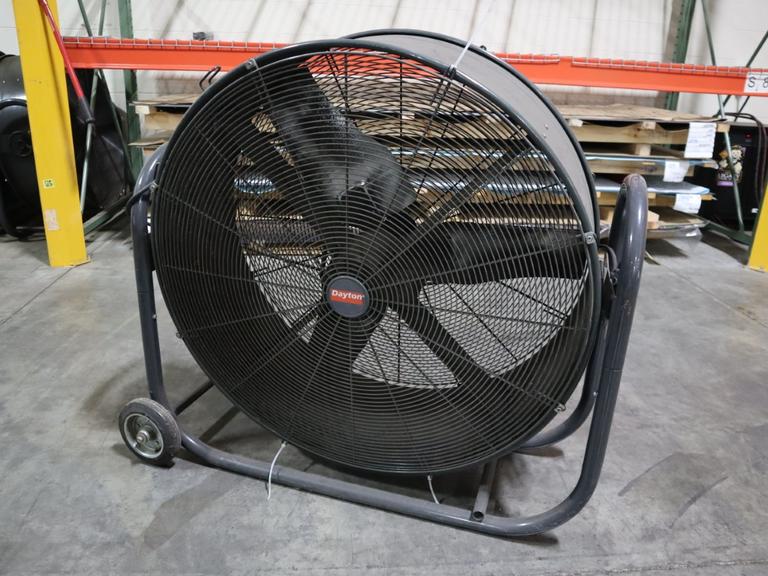 Dayton 36" Shop Fan, Portable on Wheels