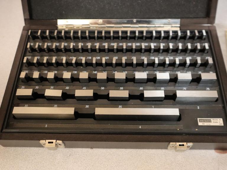 SPI Gage Block Set - Complete .05-4.00, 81 Pieces with Case