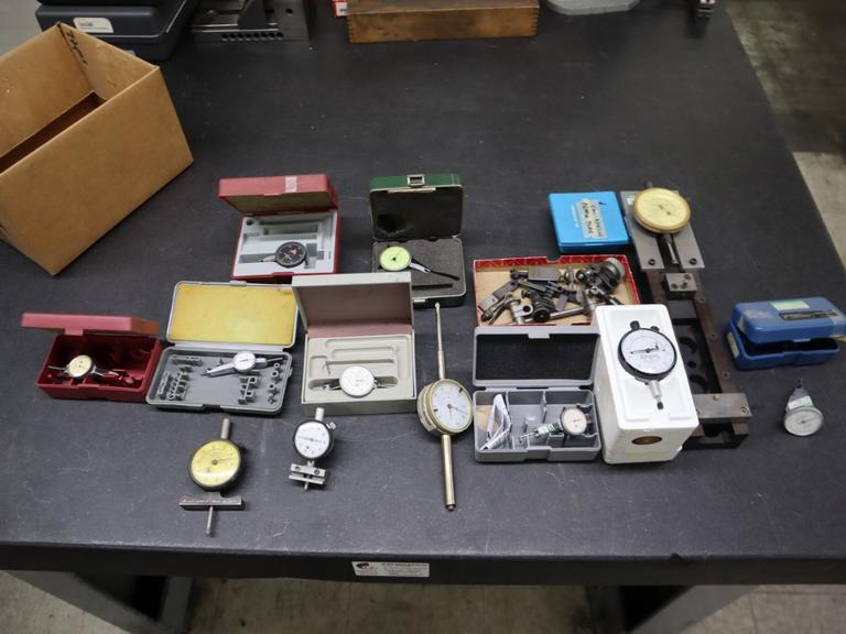 Dial and Travel Indicators, Various Brands and Accuracy