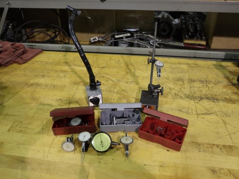 Dial Indicators, Interapid and More, Mag Base Stands