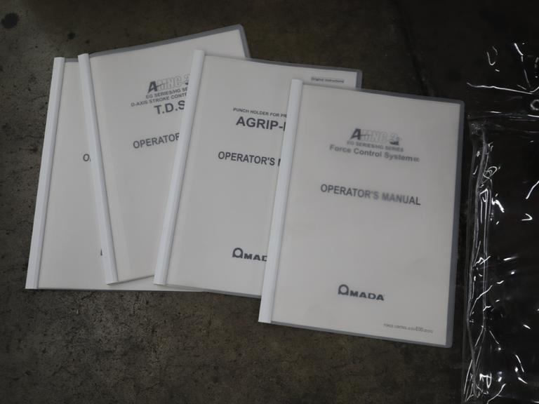 Amada HG 1303 CNC Hydraulic Press Brake, 143 Ton x 112.4", Down-Acting, AMNC 3i Control, 6-Axis BG, Curtains