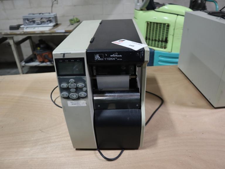 Zebra 110Xi4 Label Printer, 203 dpi, 4" Wide Label Cap