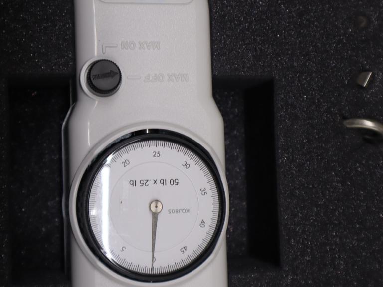 Chatillon LG-050 Mechanical Force Guage, 50 lbs x .25lbs