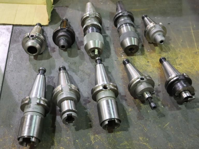 CT40 Taper Tool Holders: (2) Keyless Drill Chucks,(3) End Mill Holders, (3) Tap Drivers, (2) Shell Mill Holders