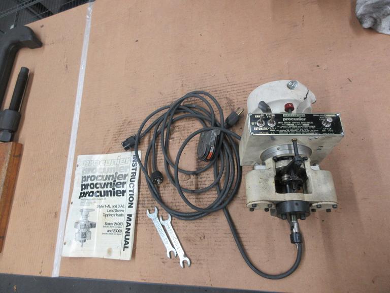 Procunier Lead Screw Tapping Attachment