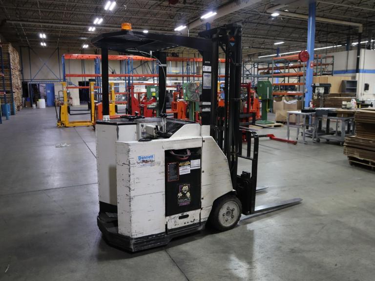 Baker CBR-FD Standing Electric Forklift 2550lb Load Capacity