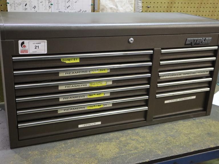 Waterloo Tool Cabinet with Contents, 11 Drawer