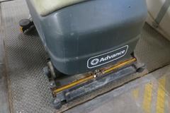 Advance SC800 Floor Scrubber with Built-In Charger