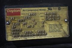 Speedaire 25 HP Piston Type Air Compressor, 2-Stage, 120 Gallon Air Receiver Tank
