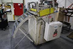 Rowe B-30 30" Coil Straightener, .065" Max Thickness, 7 Straightening Rolls, Entry and Exit Pinch Rolls, 2 HP