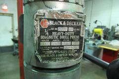 Black & Decker 3/4" Heavy Duty Magnetic Drill Press