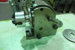 Tilting Dividing Head with Chuck and (3) Dividing Plates
