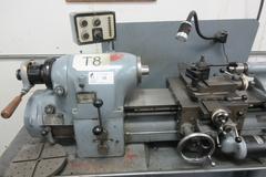 Hardinge HLV-H Toolroom Lathe, 11" Max Swing, 18" Max Center Distance, 6.5" Swing Over Cross Slide, Variable Speed Spindle Up To 3000 RPM, 1-1/16" Bar Capacity