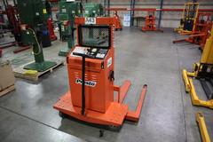 Presto WPS5036-20 Electric Stacker Lift Truck, 2,000# Cap, 36" Lift Height, 42" Forks, 50" Between Outriggers, 12 Volt Battery and Charger