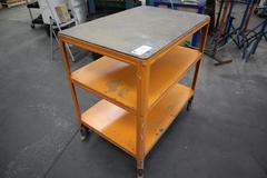 Metal Shop Cart (3) Shelves