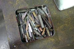 Lather Turning Cutters, Mostly 3/8" and 5/8" Square Shank