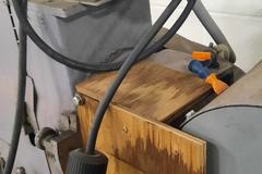 Osborn 7C Centerless Polishing Machine with Scotch Bright Wheel