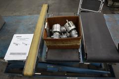 (3) Dorner Belt Conveyors, Several Gast Pneumatic Drives