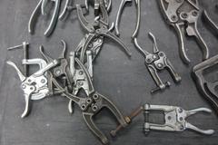 Variety of Assorted Clamps