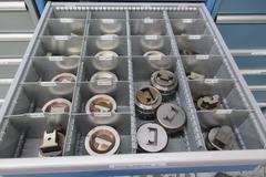 Lista Cabinet with 9 Drawers and Contents Wiedemann C3000 Turret Special Punches