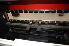 Amada HG 8025 CNC Hydraulic Press Brake, 88 Ton x 102.4", AMNC 3i Controls, Down-Acting, Curtains -New 2016