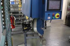 PEM Series 2000 Fastener Installation Press, 8 Ton Max Force, 24" Throat, Touch Screen Control, Vibratory Feeder Bowl